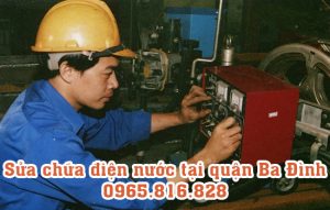 Sửa chữa điện nước tại Ba Đình