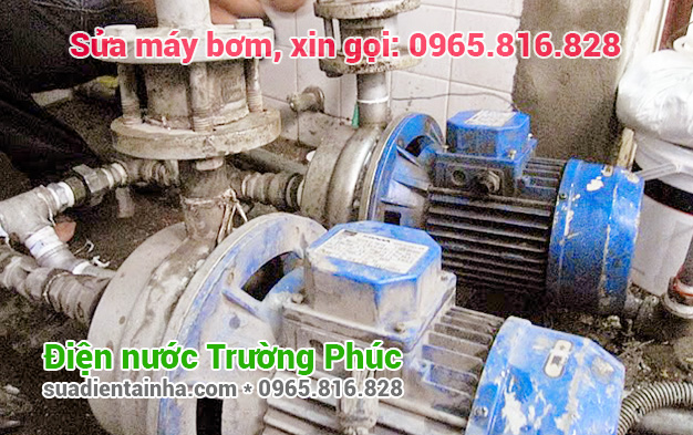Sửa máy bơm tại Bạch Đằng