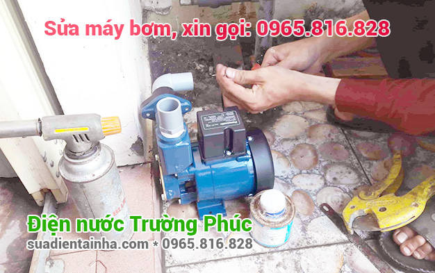 Sửa máy bơm tại Khương Trung