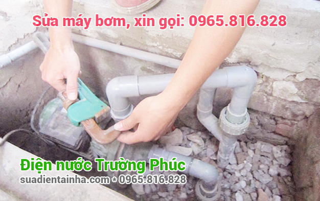 Sửa máy bơm tại Phú Lương