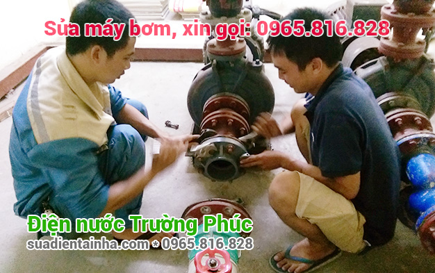 Sửa máy bơm tại Cổ Nhuế