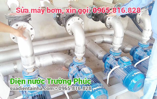 Sửa máy bơm tại Thượng Thanh