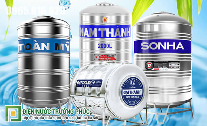 Công dụng của bồn nước Inox