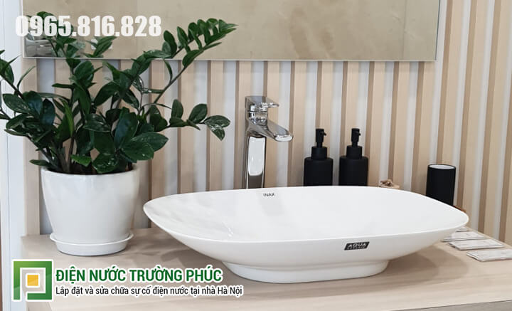 Chậu rửa mặt Inax từ Nhật Bản