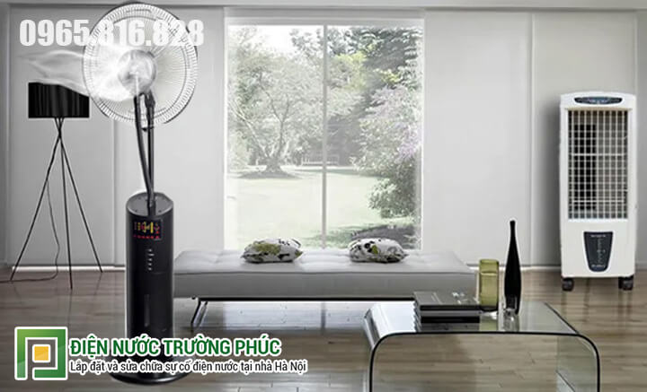 Giải đáp: Nên mua quạt điều hòa hay quạt phun sương?