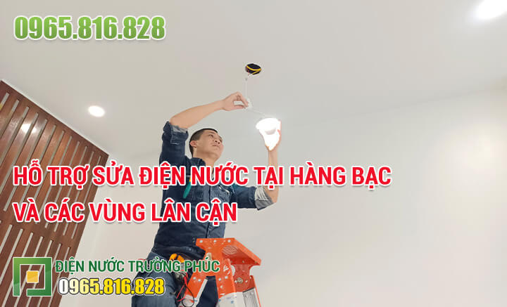 Hỗ trợ sửa điện nước tại Hàng Bạc và các vùng lân cận
