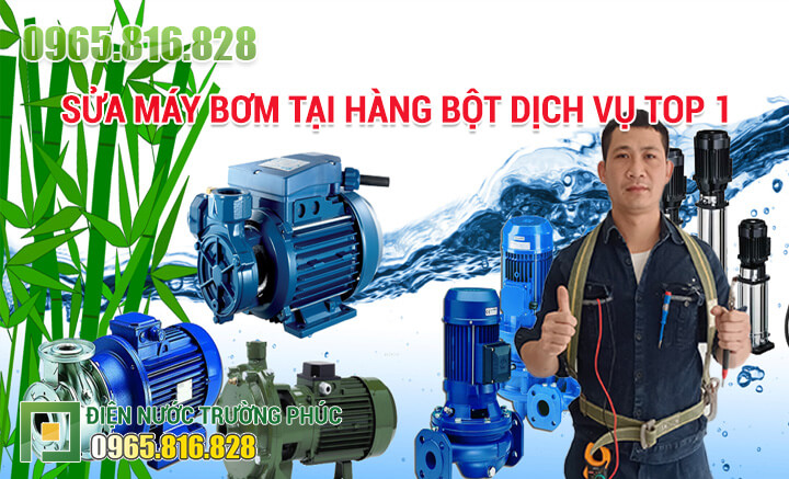 Sửa máy bơm tại Hàng Bột dịch vụ TOP 1