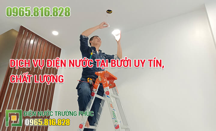 Dịch vụ điện nước tại Bưởi uy tín, chất lượng