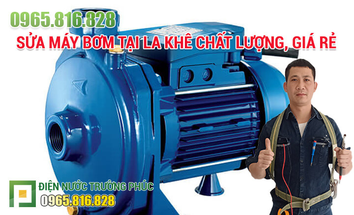 Sửa máy bơm tại La Khê chất lượng, giá rẻ
