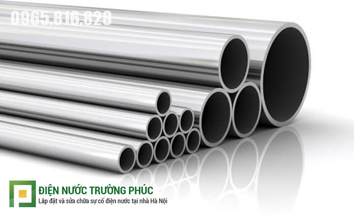 Ống nước bằng sắt mạ kẽm