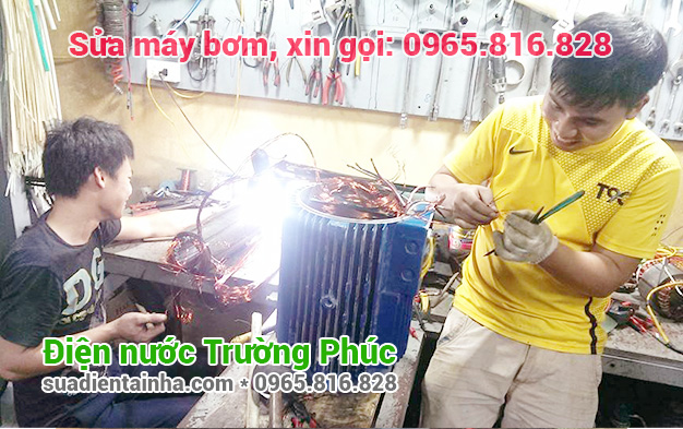 Sửa máy bơm tại Đại Mỗ