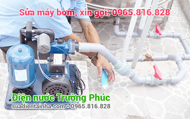 Sửa máy bơm tại Quan Hoa