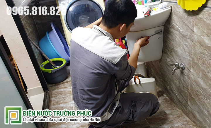 Nhận thi công, sửa điện nước tại quận Long Biên - Hà Nội